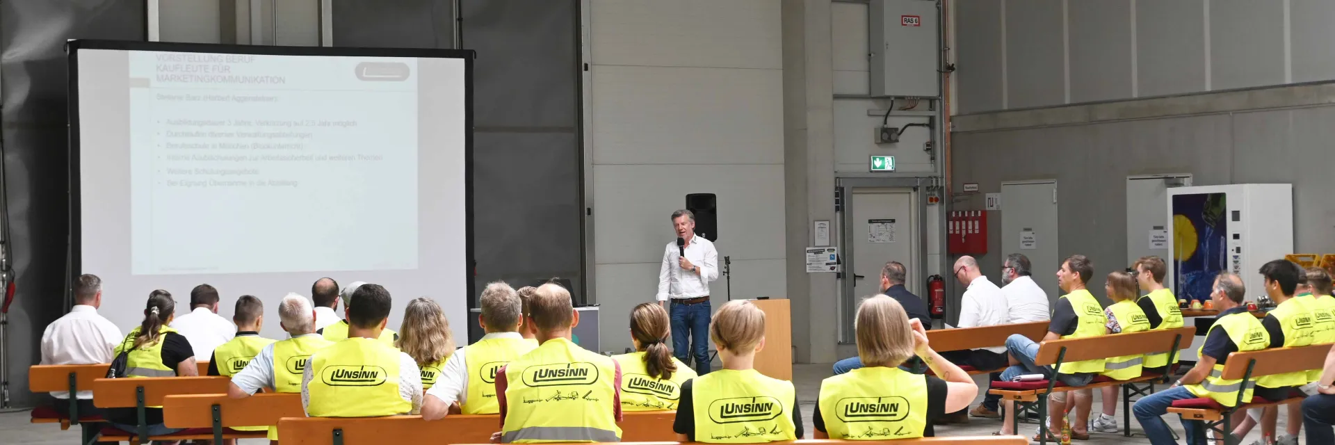 Der Azubi-Kennenlerntag hat im UNSINNJahreskalender seit Jahren einen festen Platz.