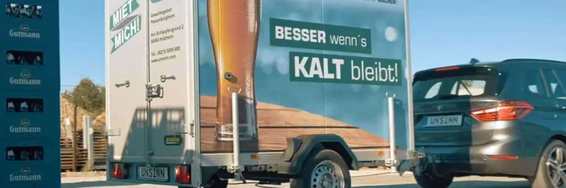 Anhänger Kühlen Getränke