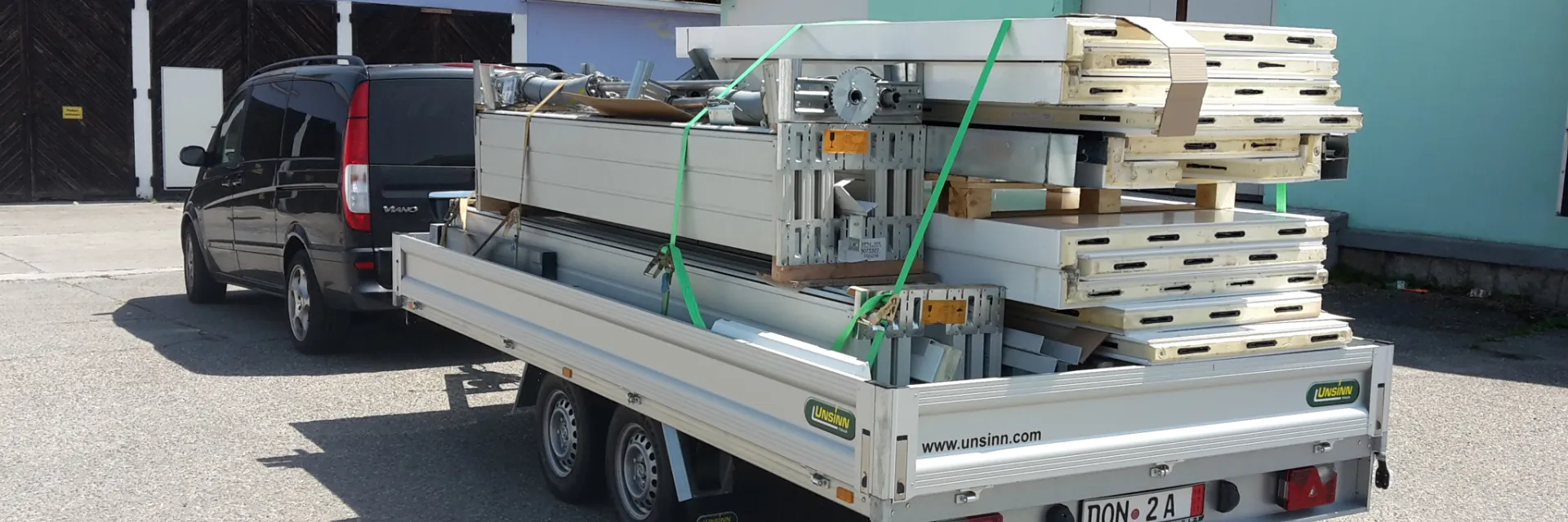 Hochlader mit langer Ladung 