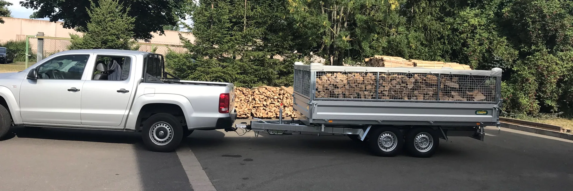 Holz transportieren