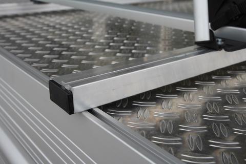 Dachträger für Deckel aus Aluminium, IB 1100 mm