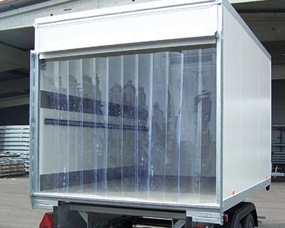 Lamellenvorhang für IL x IH 1500 x 1900 / 2100 / 2300 mm