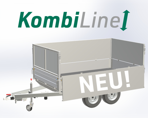 Stahlaufsatz KombiLine 750 hoch, 3660x2040 - Komplettset