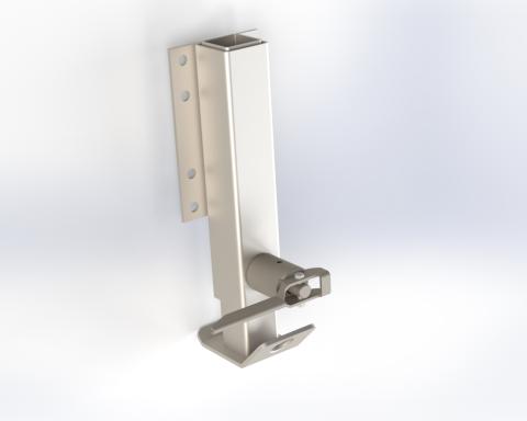 1 Paar stabile Fallstützen (foliert) 13/14 Zoll