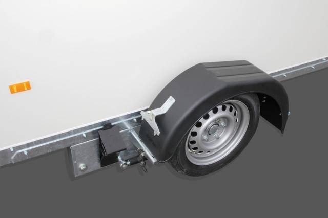 Kofferanhänger absenkbar