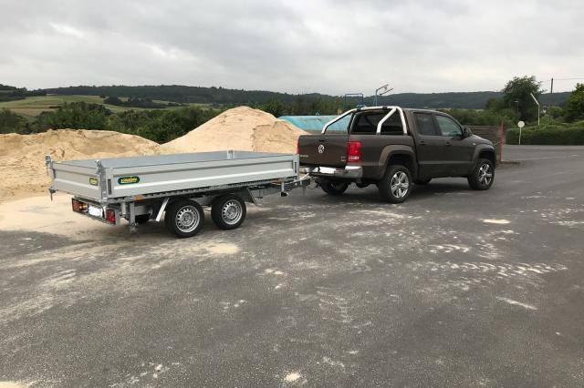 Kipper für Baustelle