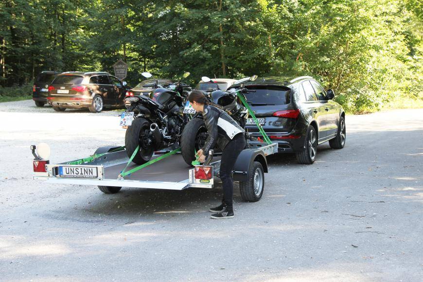 Motorradanhänger 