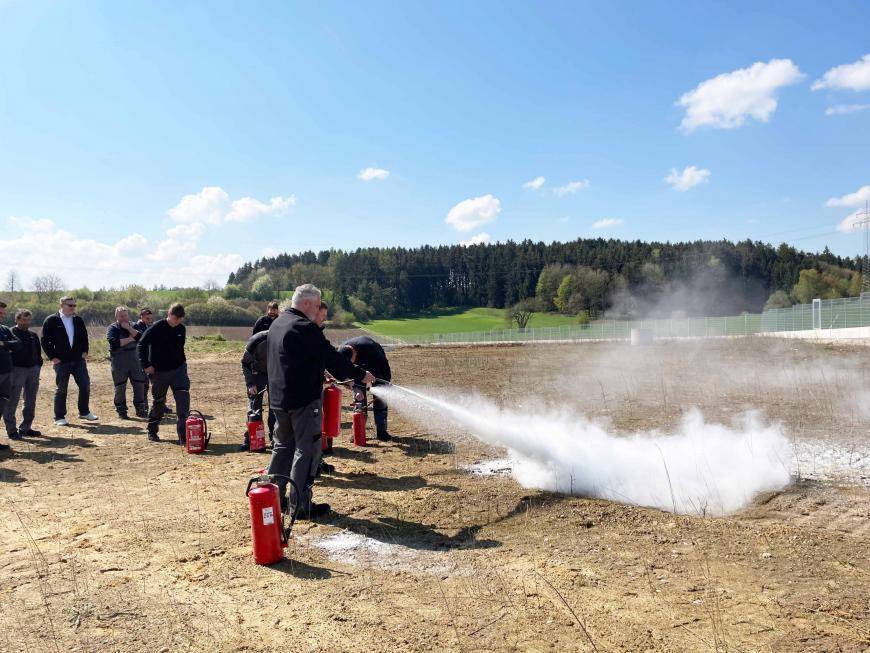 Brandschutzhelfer-Schulung und Unterweisungen