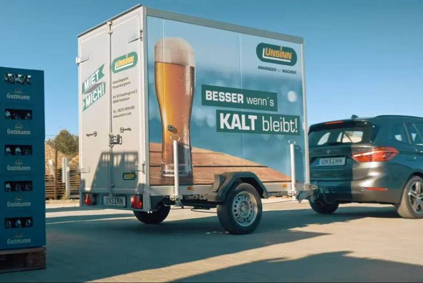 Anhänger Kühlen Getränke