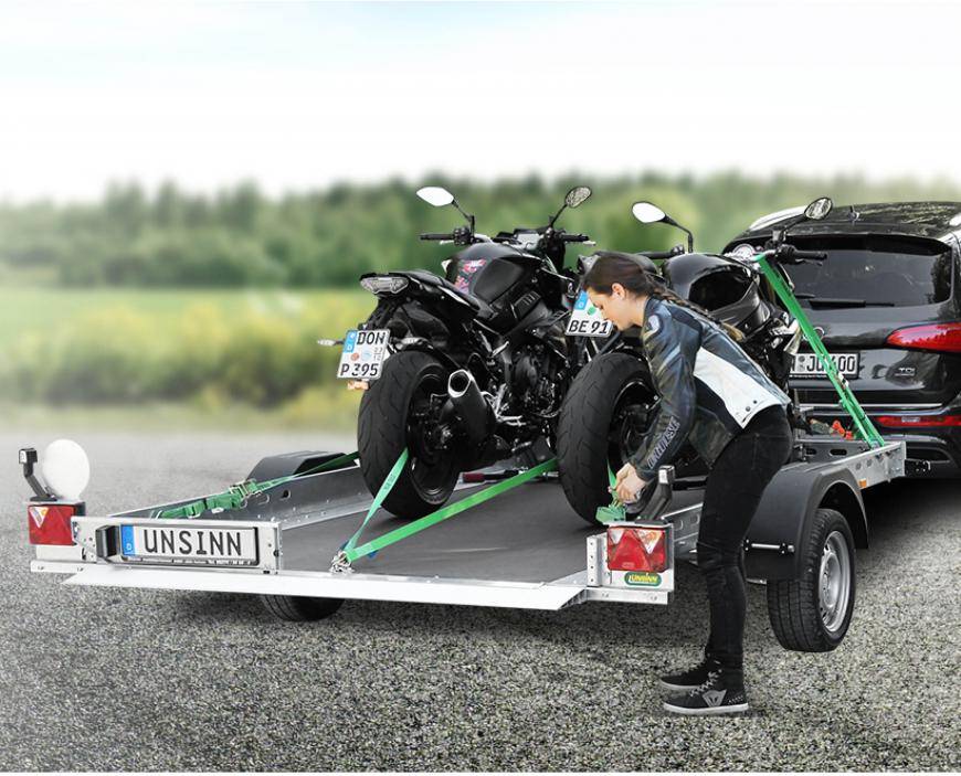 Transport Motorradanhänger 
