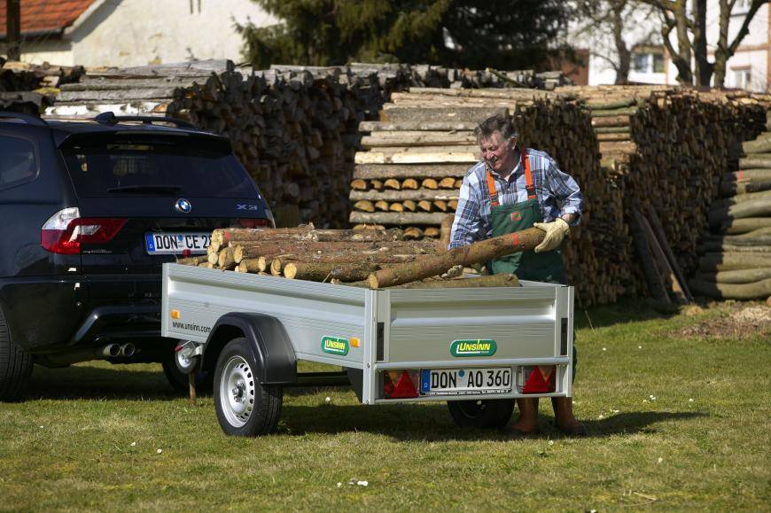 Kastenanhänger Holz 