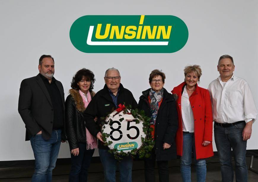 Leonhard UNSINN feiert Geburtstag