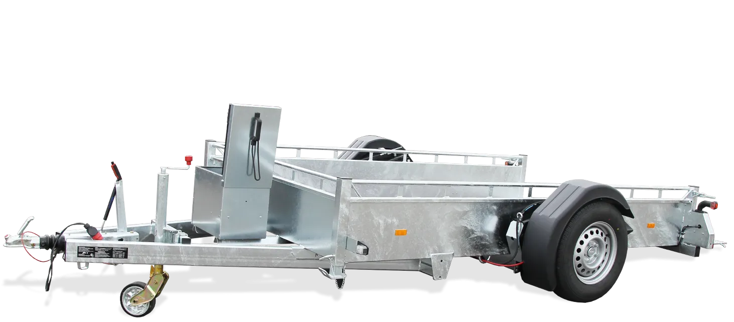 Absenkanhaenger einachs GAS