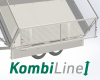 KombiLine - 2 Seitenwände für Gitteraufsatz, LxH 2760x750mm