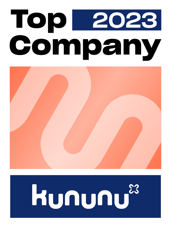 Kununu Top Company 2023 Badge